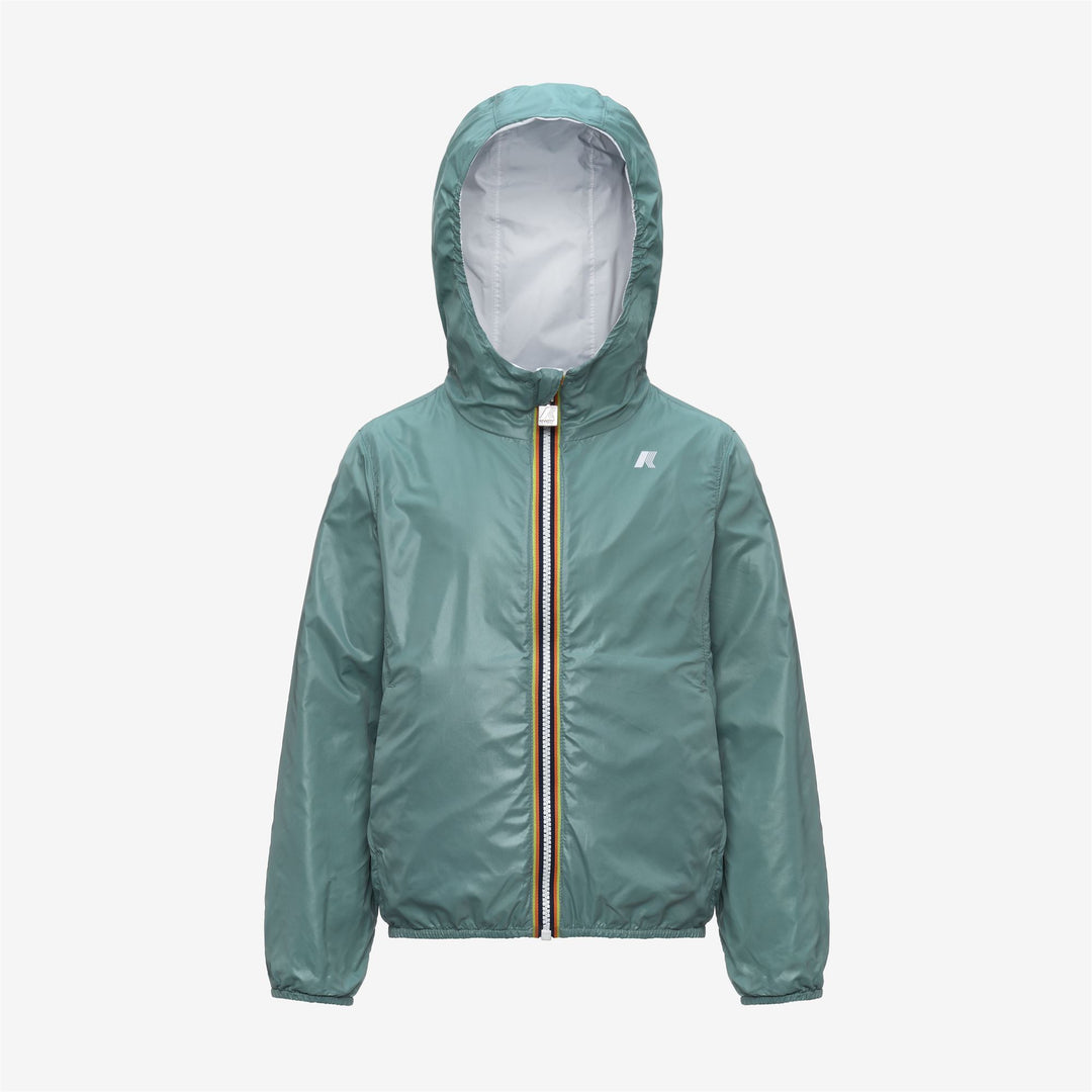 P. LILY PLUS.2 REVERSIBLE - Jackets - Corta - Bambina - WHITE-GREEN MINE main
