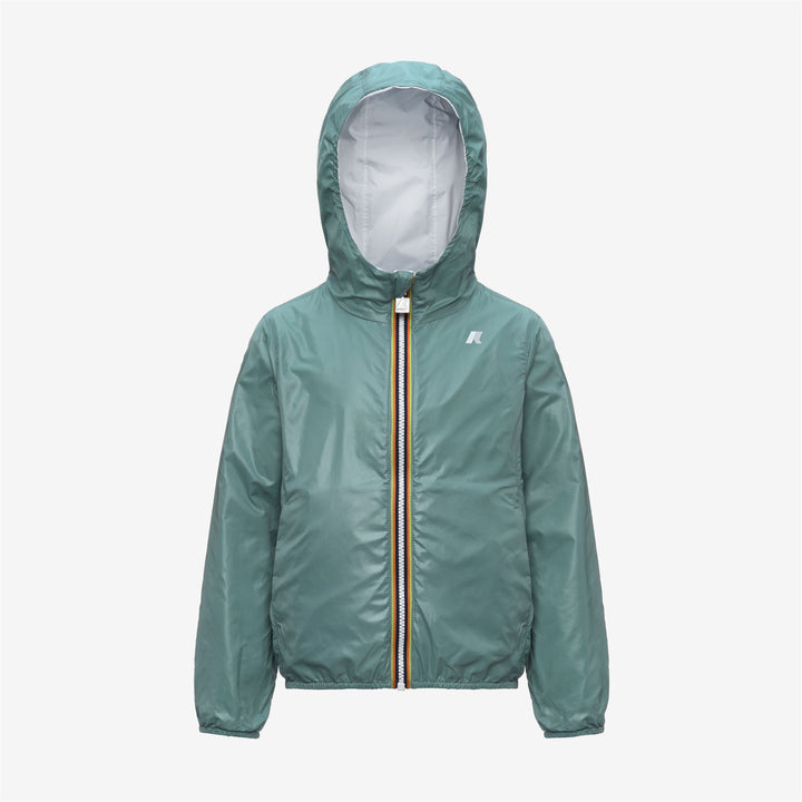 P. LILY PLUS.2 REVERSIBLE - Jackets - Corta - Bambina - WHITE-GREEN MINE 2