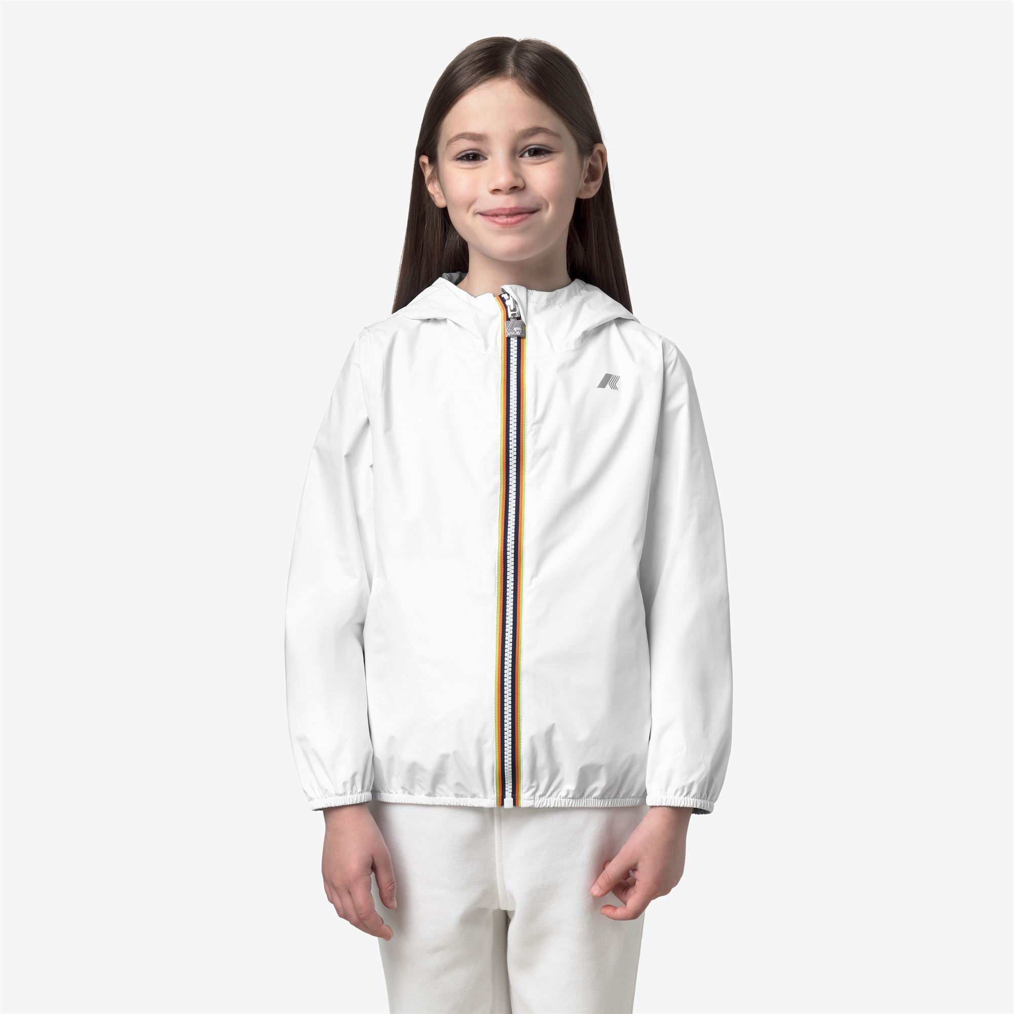 Jackets_Girl_P. LILY PLUS.2 DOUBLE_Short_White - Green Mine - Commercial 4