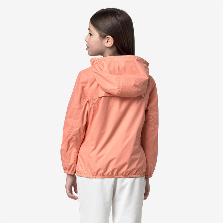 P. LILY PLUS.2 REVERSIBLE - Jackets - Short - Girl - PINK PAMPLEMOUSSE-BLUE DEPTH 6