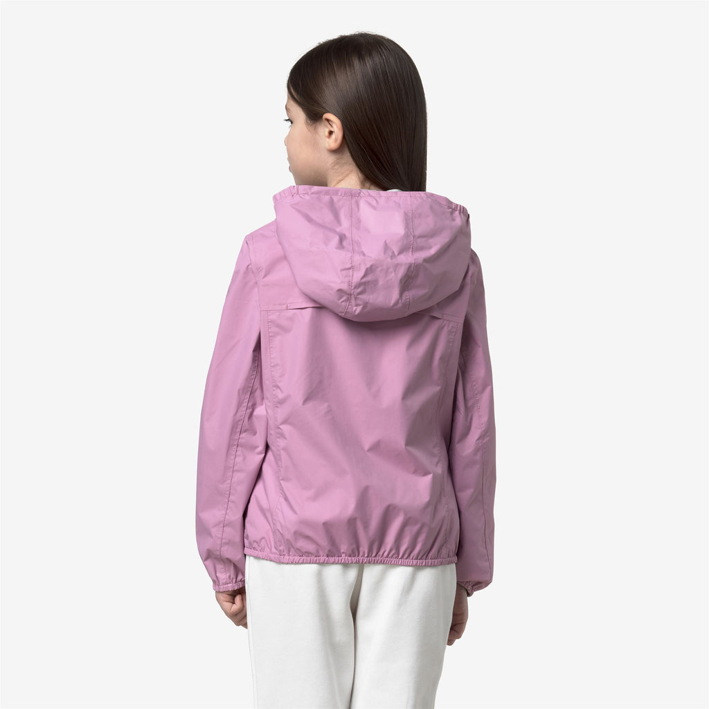 Jackets_Girl_P. LILY PLUS.2 DOUBLE_Short_Violet Glicine - BEIGE LT - Commercial 6