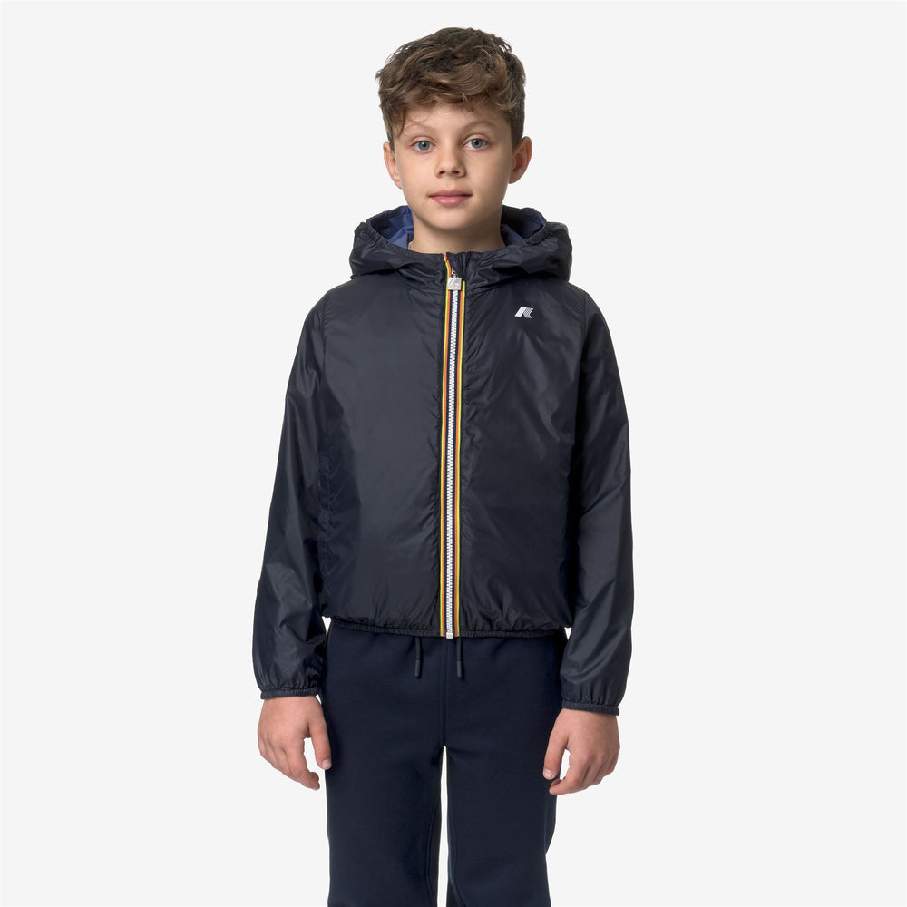 Blue Boy's Reversible Packable Jacket for Variable Weather 02
