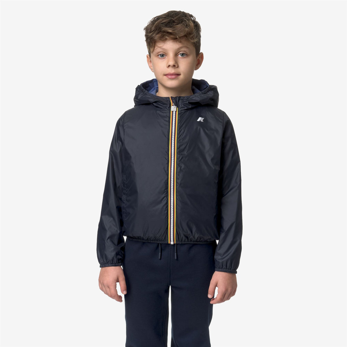Jackets_Boy_P. JAKE PLUS.2 DOUBLE_Short_Blue F-Blue D - Commercial 7