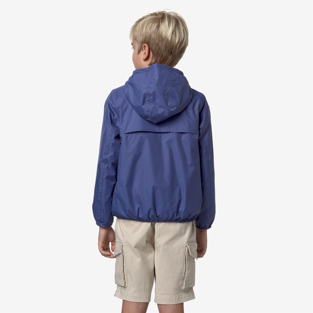 Blue Orange Boys' Reversible Packable Jacket for Variable Weather 02