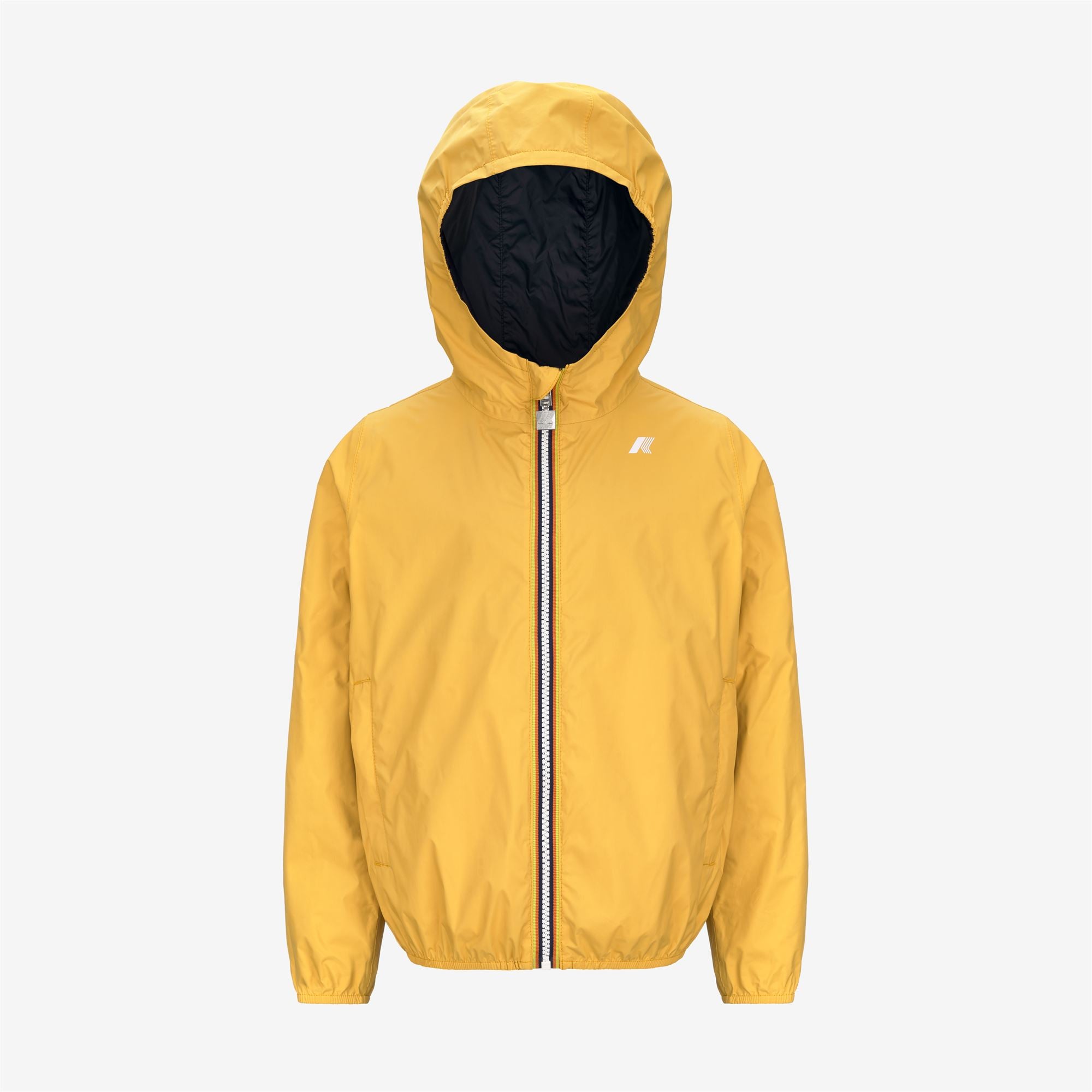 Jackets_Boy_P. JAKE PLUS.2 DOUBLE_Short_Yellow Mimosa - Blue Depth - Commercial 1