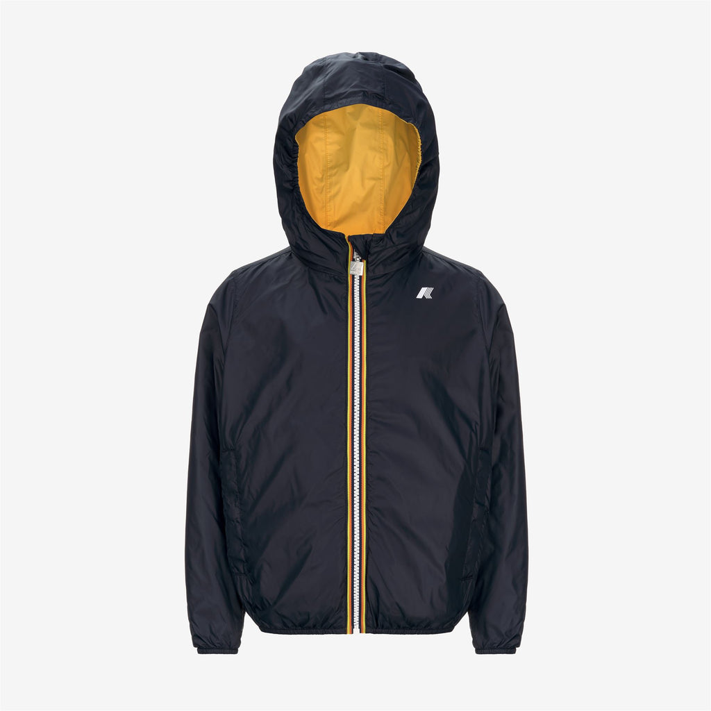 Jackets_Boy_P. JAKE PLUS.2 DOUBLE_Short_Yellow Mimosa - Blue Depth - Commercial 2