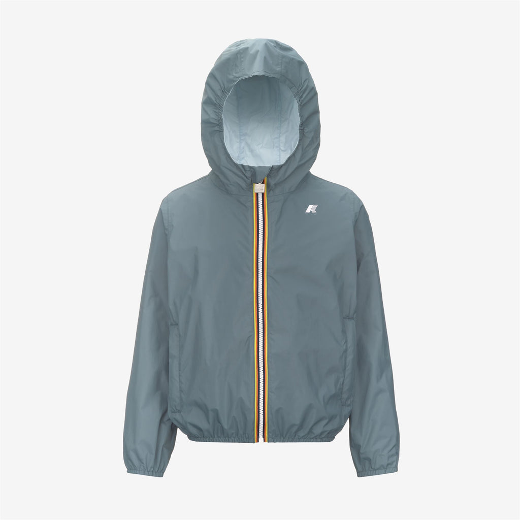 Jackets_BOY_P. JAKE PLUS.2 DOUBLE_Short_Green Iron - Blue Baby - Commercial 1