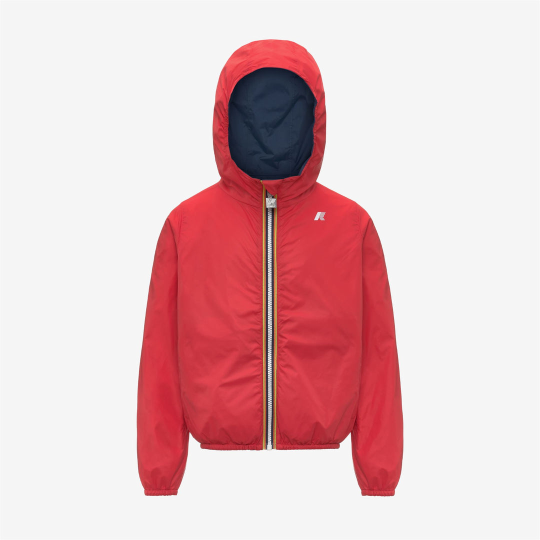 P. JAKE PLUS.2 DOUBLE Giacche Breve Ragazzo Blue Insignia-Red Poppy main
