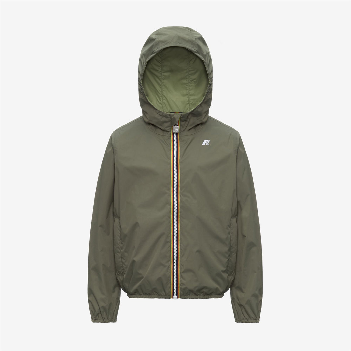 Jackets_Boy_P. JAKE PLUS.2 DOUBLE_Short_GREEN - LIME JACQUARD - Green Lichen - Green Dk Lime - Commercial 1