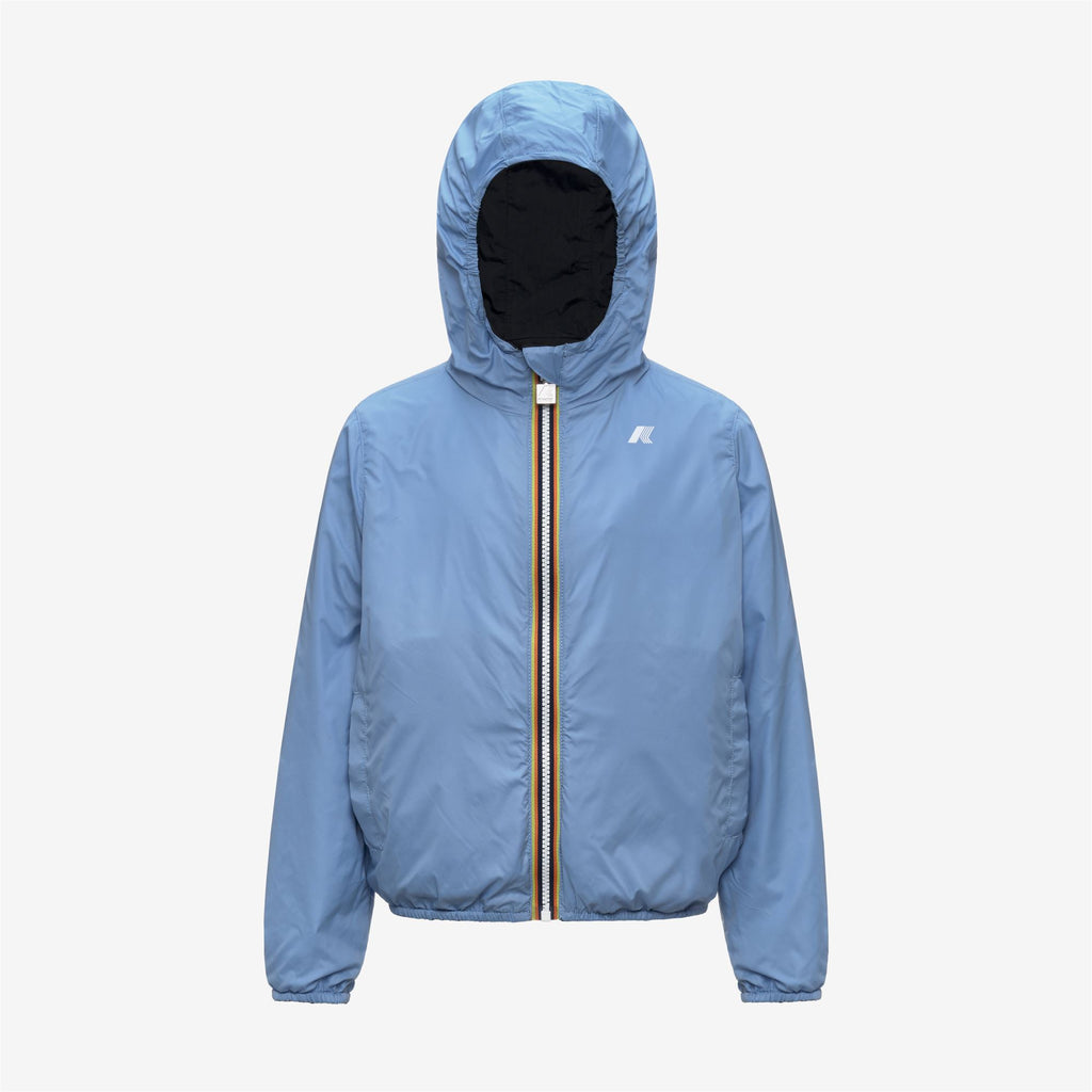 Jackets_Boy_P. JAKE PLUS.2 DOUBLE_Short_Black Pure - Blue Cielo - Commercial 2