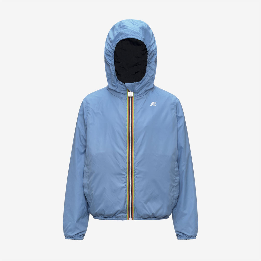 P. JAKE PLUS.2 DOUBLE Giacche Breve Ragazzo Black Pure-Blue Cielo main