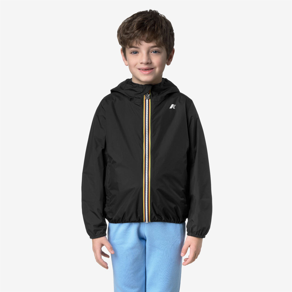 Jackets_Boy_P. JAKE PLUS.2 DOUBLE_Short_Black Pure - Blue Cielo - Commercial 7