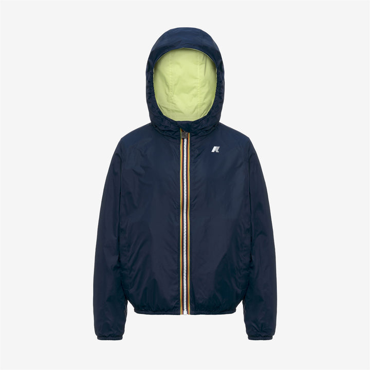P. JAKE PLUS.2 DOUBLE Chaquetas Corto Niño Yellow Lime-Blue Insignia 6