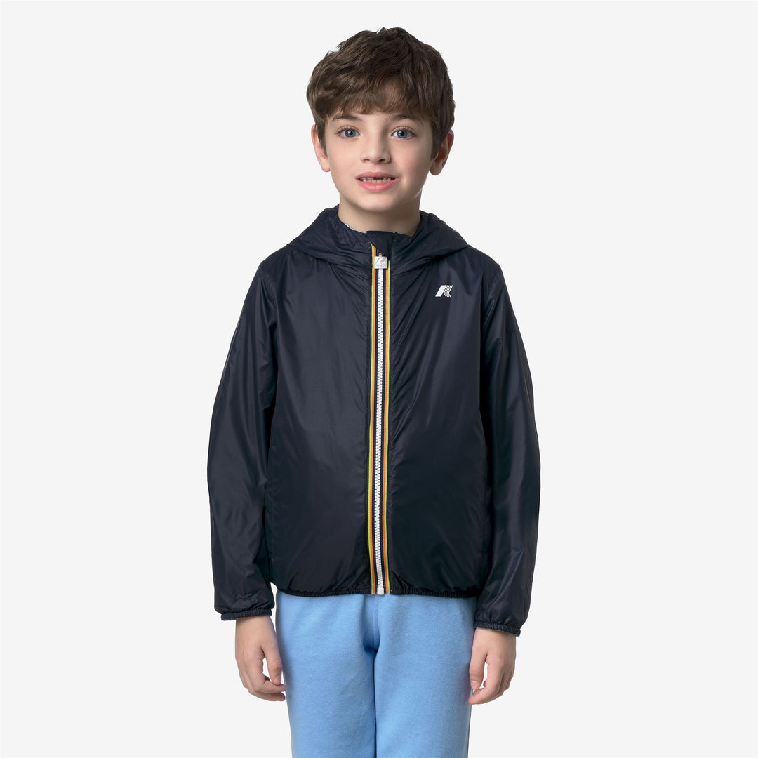 P. JAKE PLUS.2 DOUBLE Chaquetas Corto Niño Blue Cielo-Blue Depth main