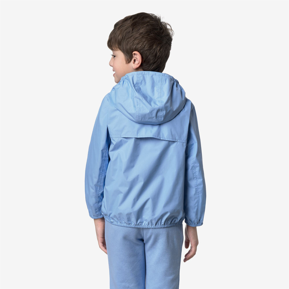 P. JAKE PLUS.2 DOUBLE Giacche Breve Ragazzo Blue Cielo-Blue Depth 02