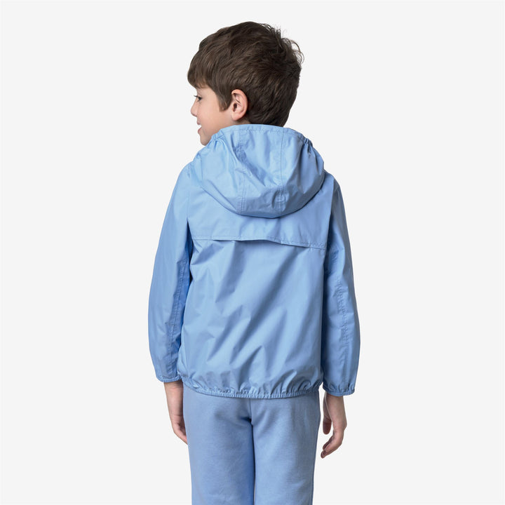 P. JAKE PLUS.2 DOUBLE Chaquetas Corto Niño Blue Cielo-Blue Depth 3
