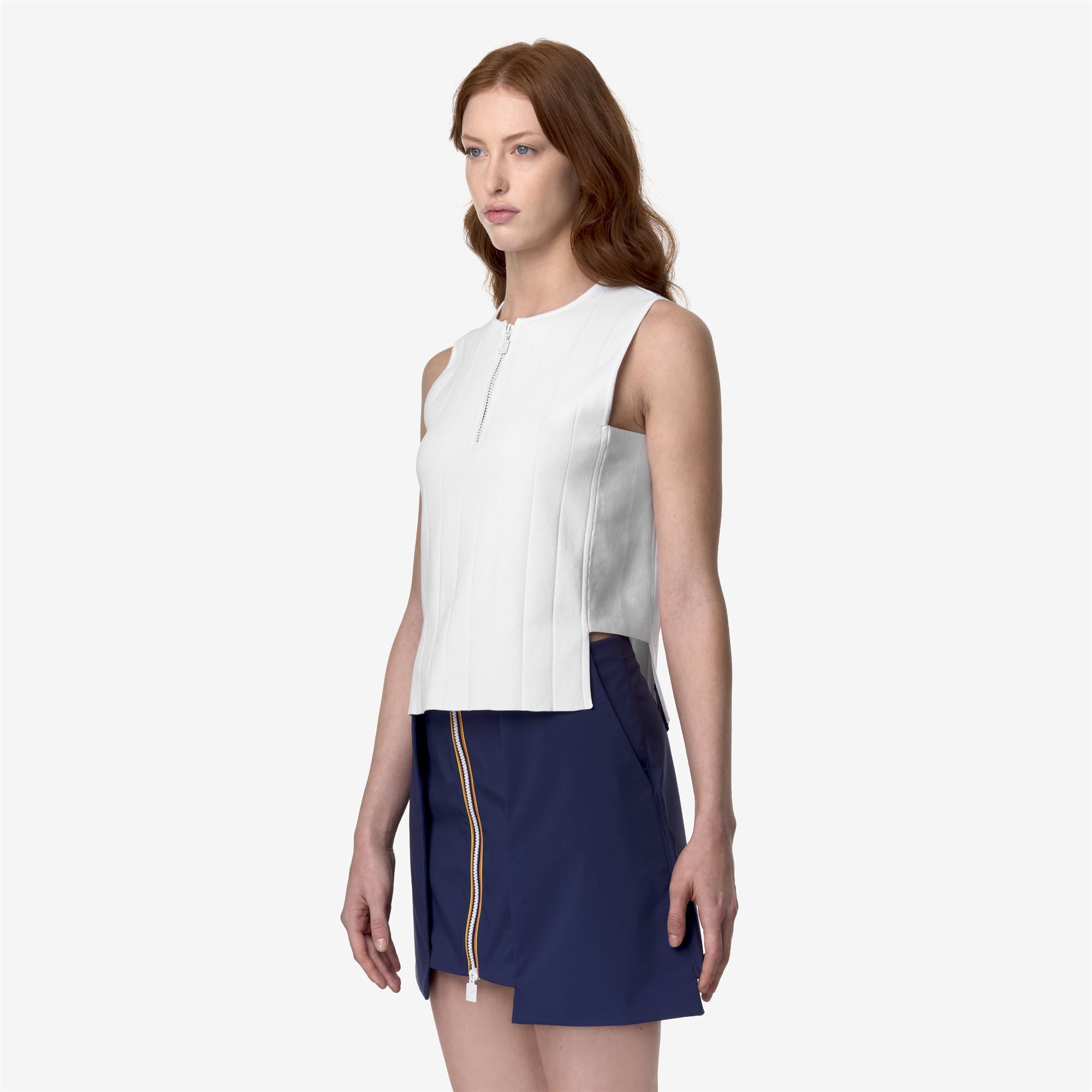 Knitwear_WOMAN_JAELLE KNITTED_Vest_White - Commercial 5