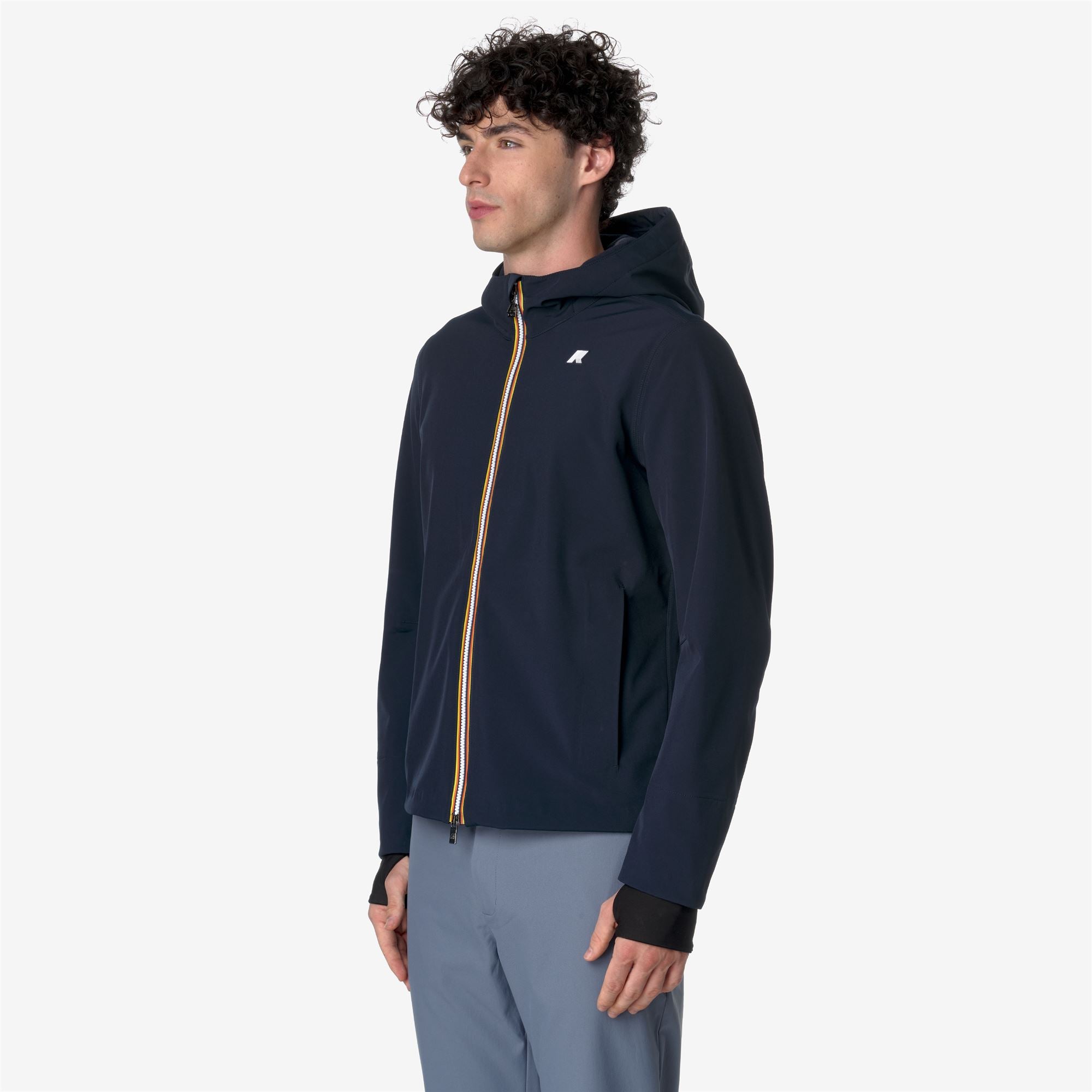 Jackets_MAN_JACKO BONDED_Short_Blue Depth-Blue Depth - Blue Depth - Commercial 5
