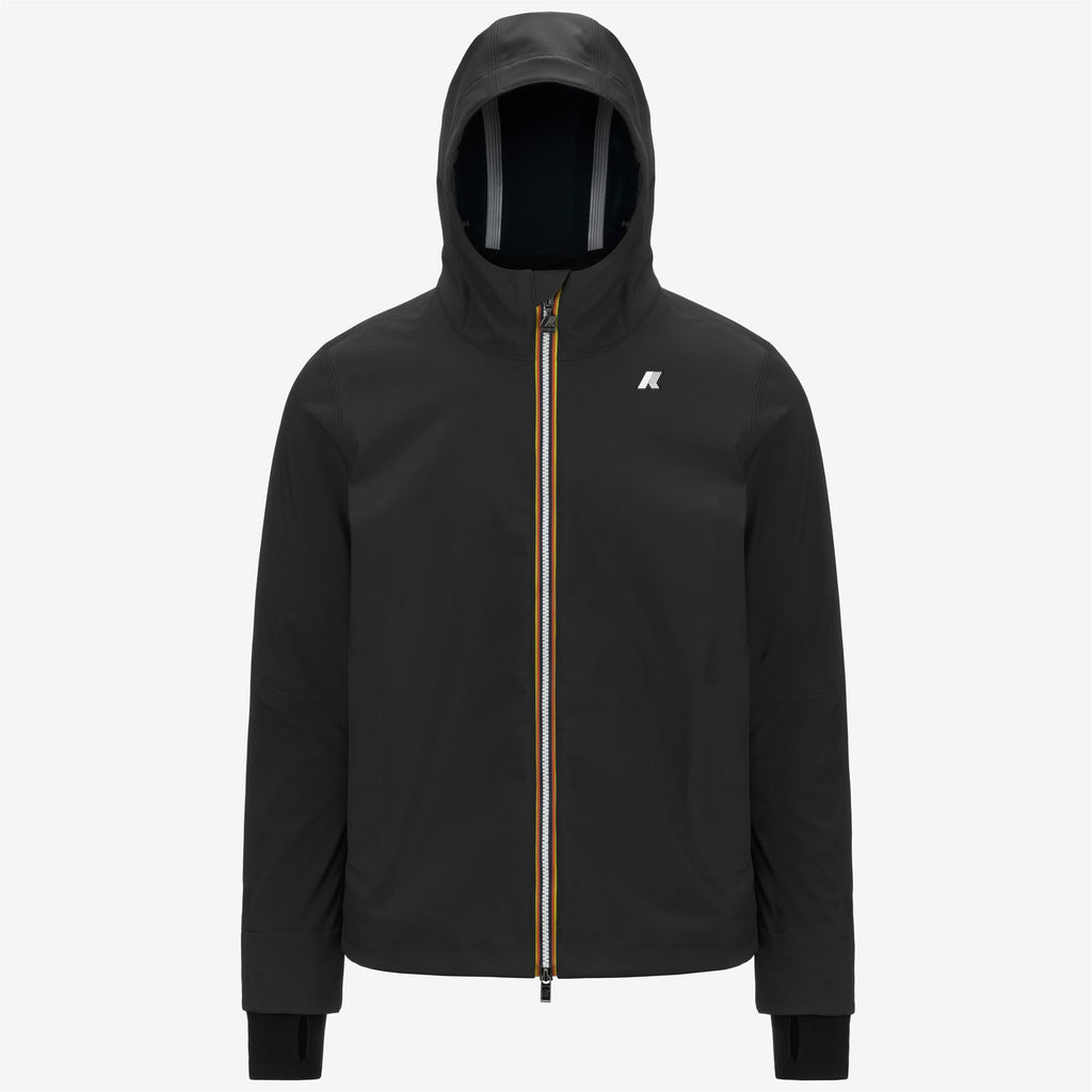 Jackets_MAN_JACKO BONDED_Short_Black-Blue Depth - Black Pure - Blue Depth - Commercial 1