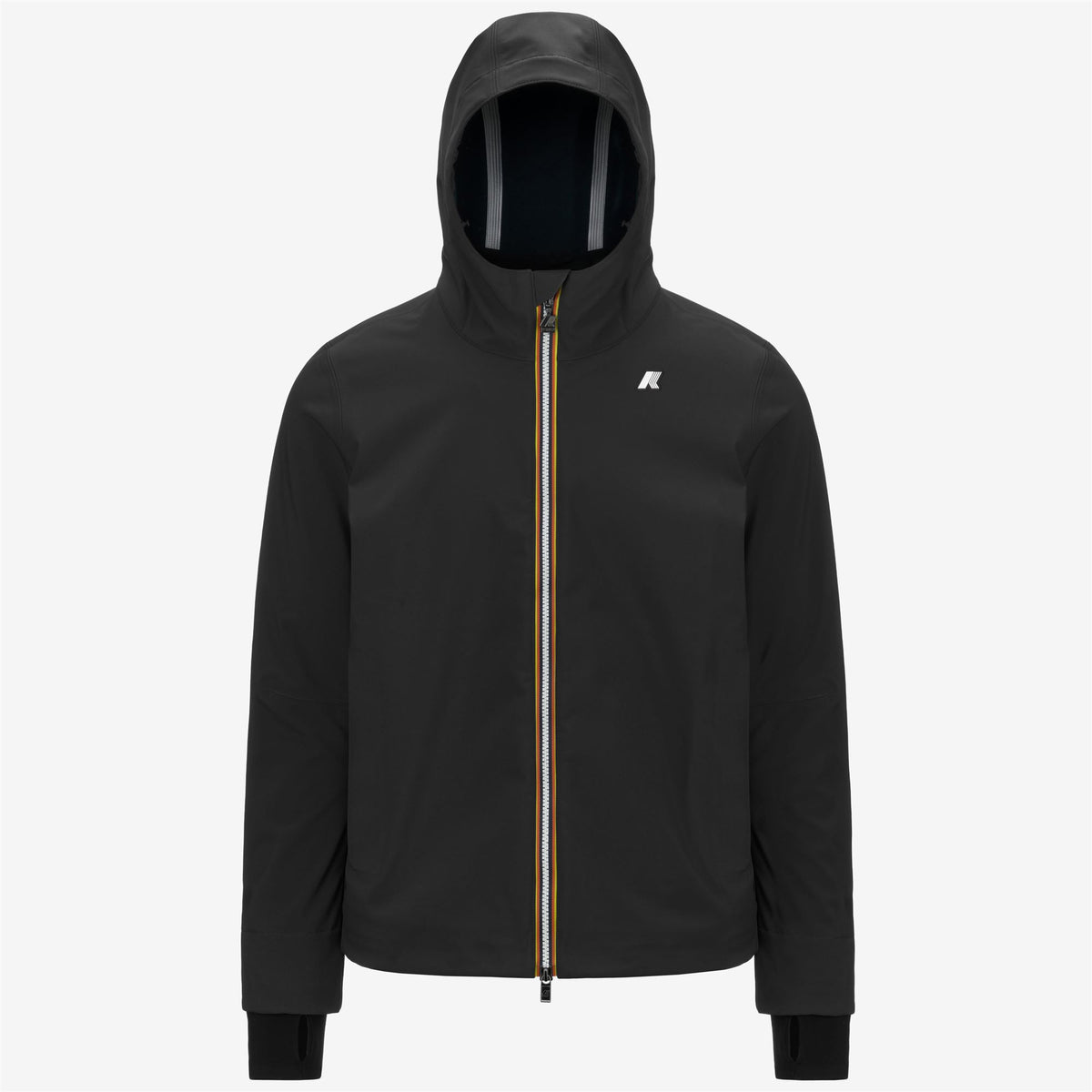 Jackets_MAN_JACKO BONDED_Short_Black-Blue Depth - Black Pure - Blue Depth - Commercial 1