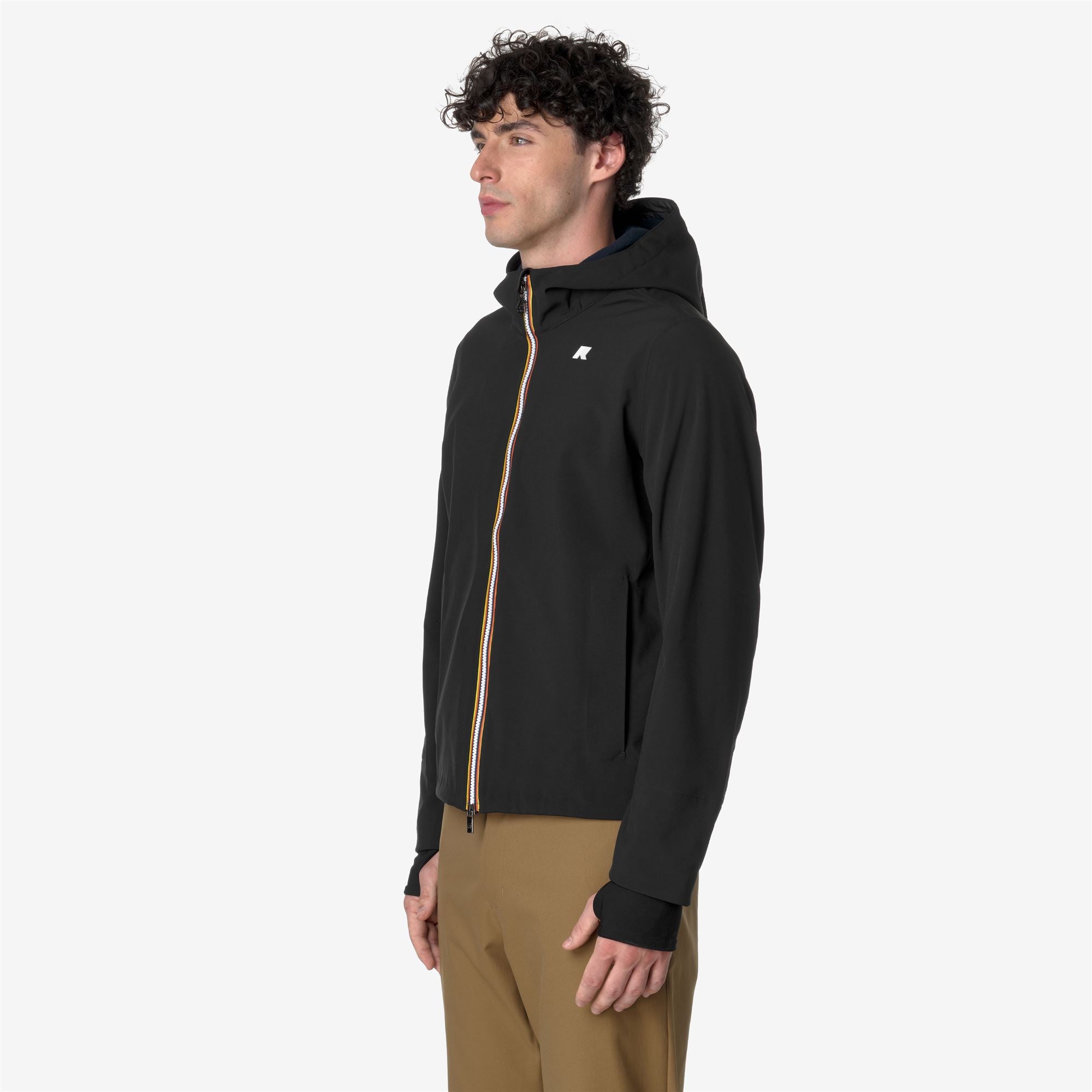Jackets_MAN_JACKO BONDED_Short_Black-Blue Depth - Black Pure - Blue Depth - Commercial 5