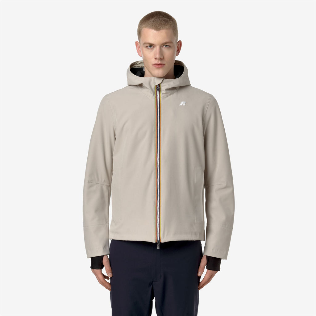 Jackets_MAN_JACKO BONDED_Short_Beige G-Blue D - Beige Grey - Blue Depth - Commercial 4