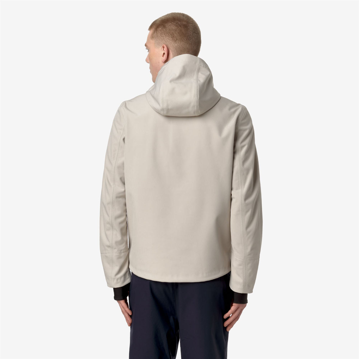 Jackets_MAN_JACKO BONDED_Short_Beige G-Blue D - Beige Grey - Blue Depth - Commercial 6
