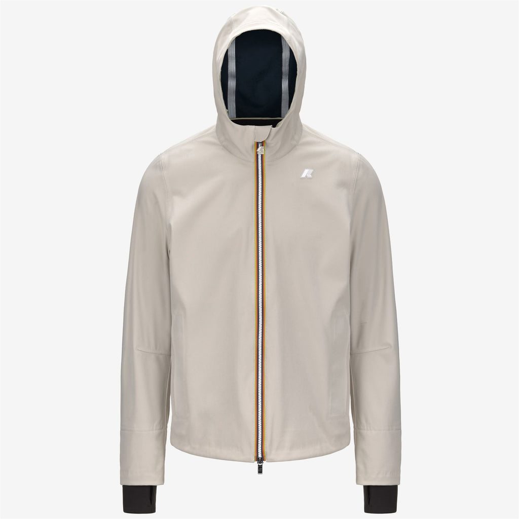 Jackets_MAN_JACKO BONDED_Short_Beige G-Blue D - Beige Grey - Blue Depth - Commercial 1