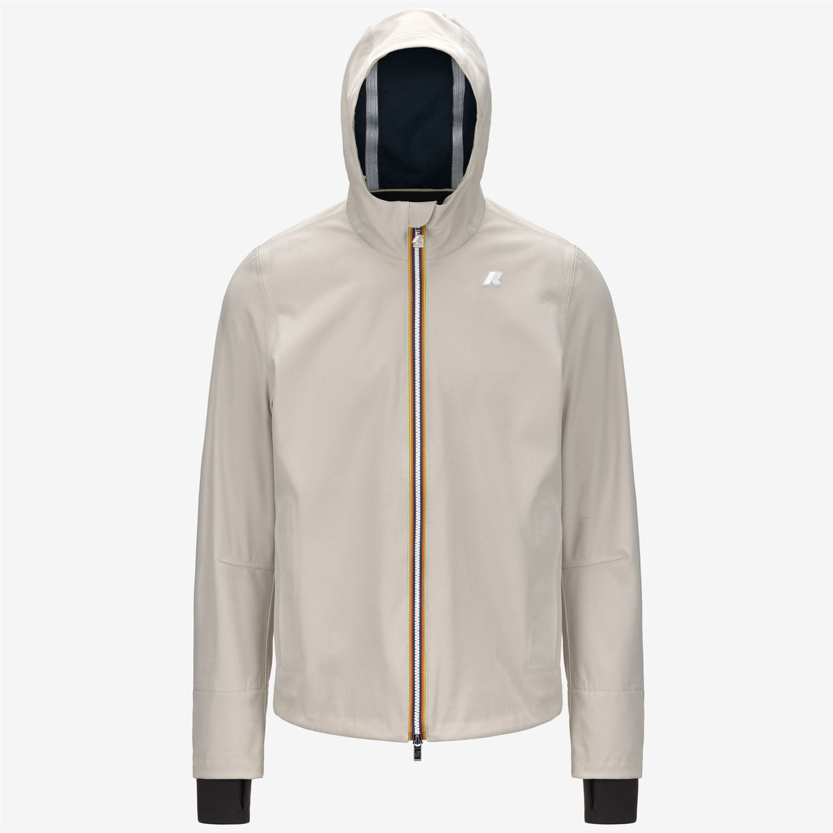 Jackets_MAN_JACKO BONDED_Short_Beige G-Blue D - Beige Grey - Blue Depth - Commercial 1