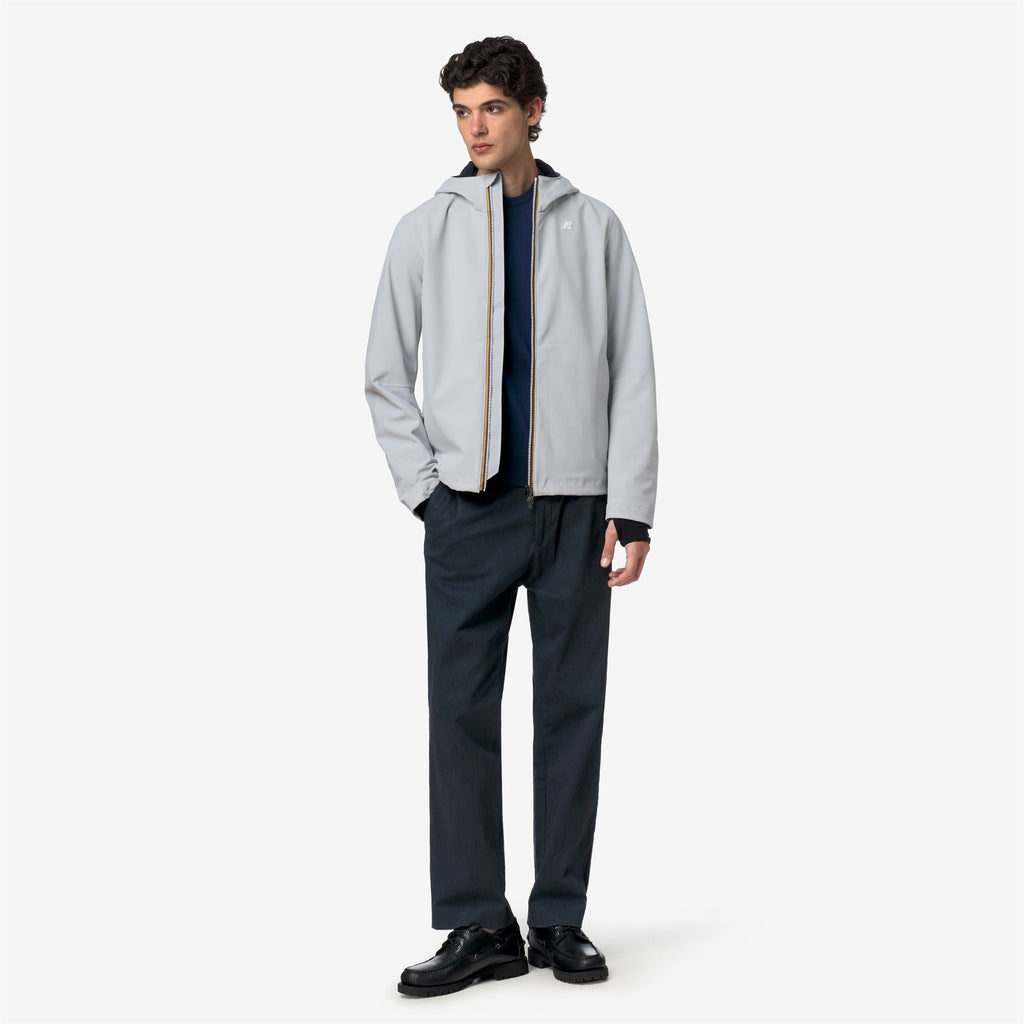 Jackets_Man_JACKO BONDED_Short_Grey Ash - Blue Depth - Commercial 7