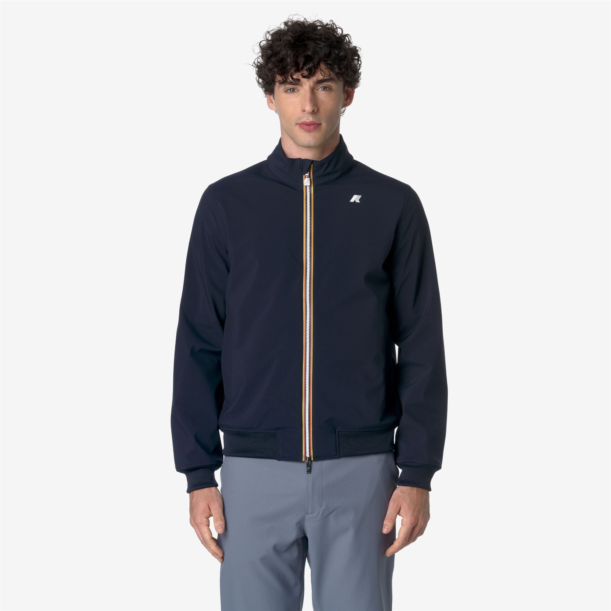 Jackets_MAN_ARSENE BONDED_Short_Blue Depth-Blue Depth - Blue Depth - Commercial 4