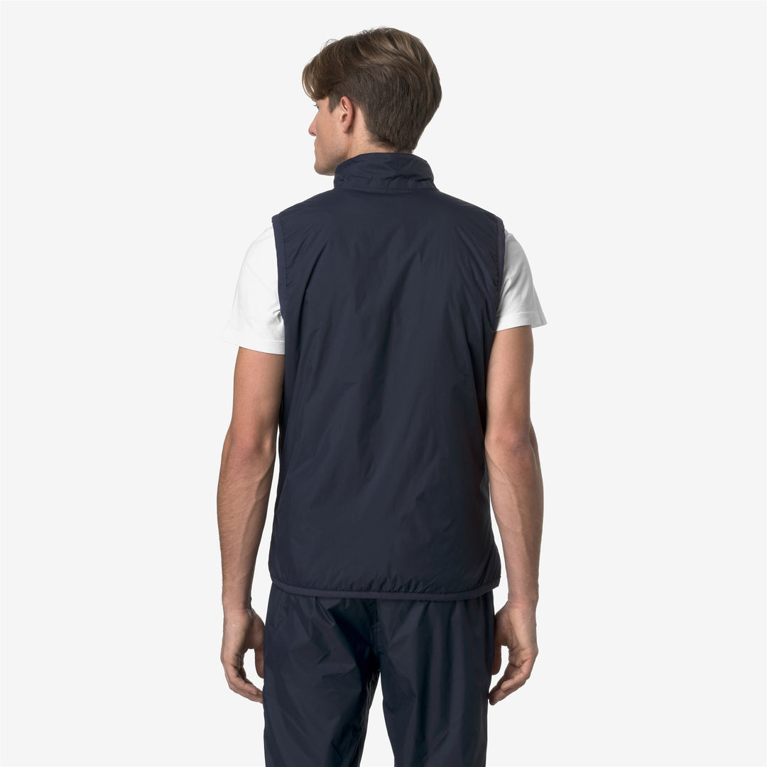 Gilet Riscaldabile Unisex Blu Pieghevole con Isolamento Riciclato main