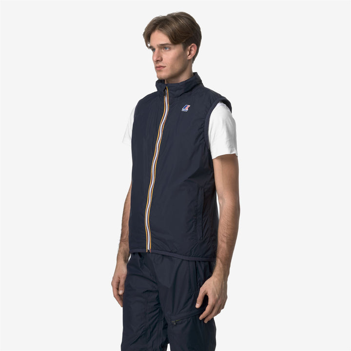 Gilet Riscaldabile Unisex Blu Pieghevole con Isolamento Riciclato 5