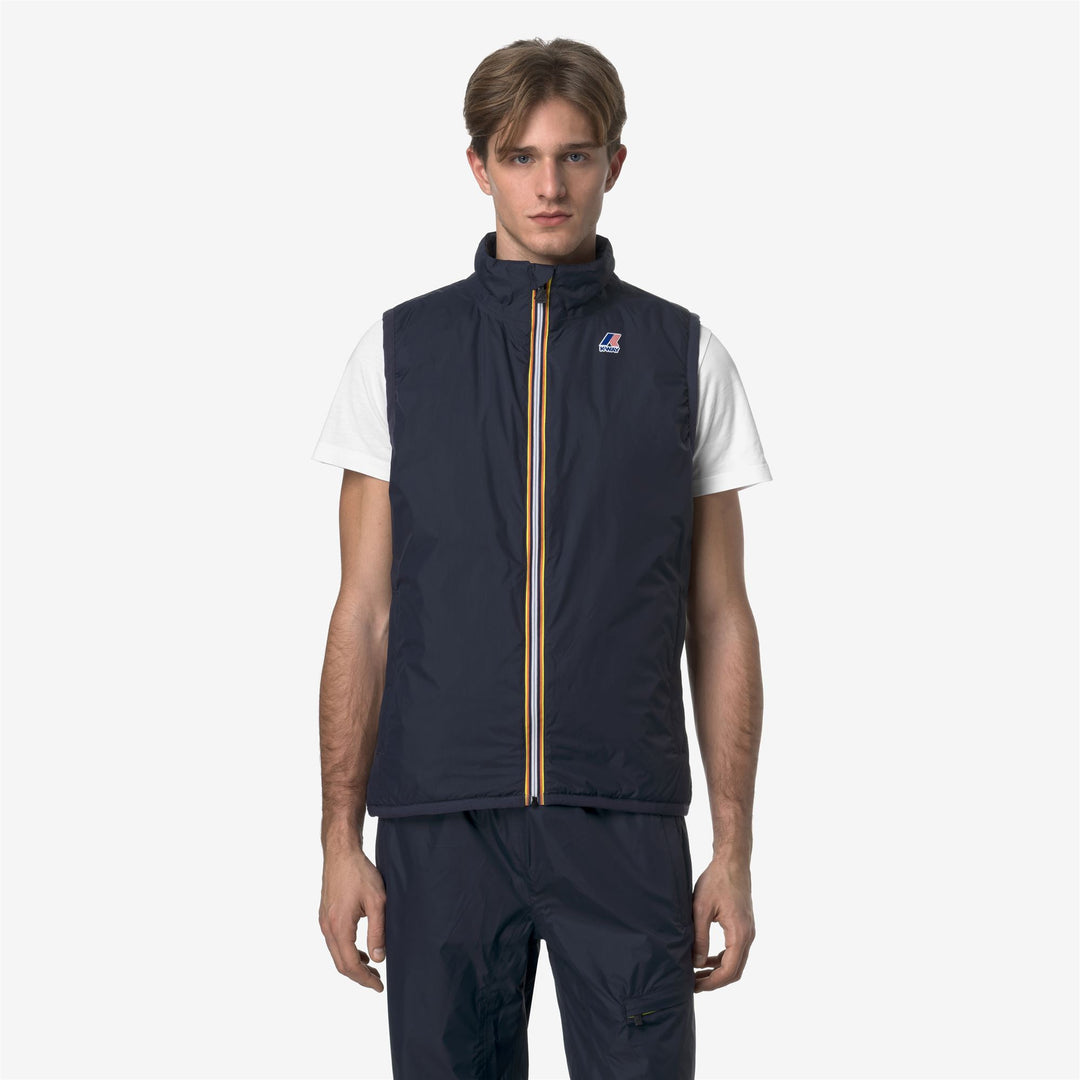 Gilet Riscaldabile Unisex Blu Pieghevole con Isolamento Riciclato main