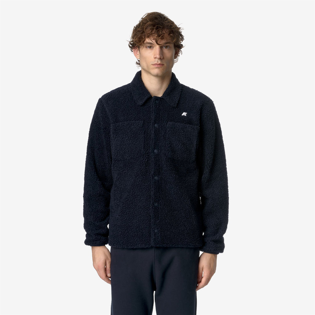 Fleece_MAN_CAMERON SHERPA POLAR_Jacket_Blue Depth-Blue Depth - Blue Depth - Commercial 4