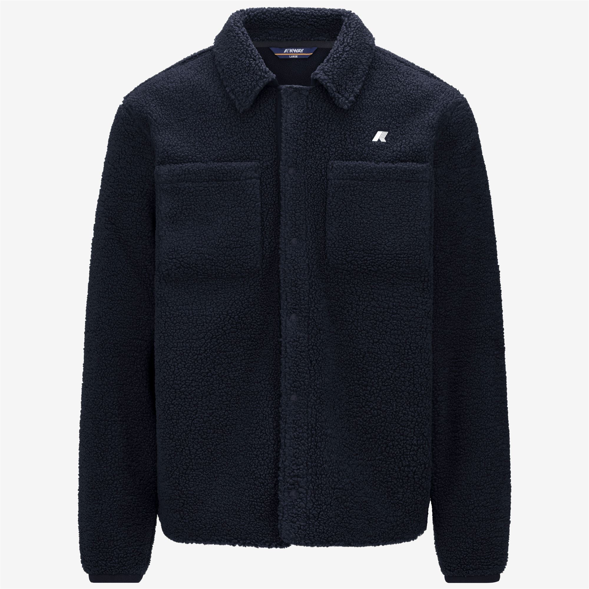 Fleece_MAN_CAMERON SHERPA POLAR_Jacket_Blue Depth-Blue Depth - Blue Depth - Commercial 1