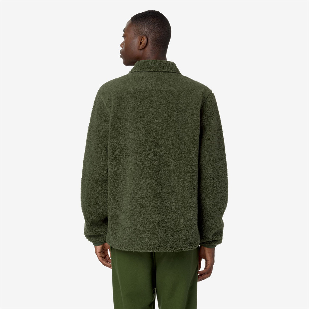 Fleece_MAN_CAMERON SHERPA POLAR_Jacket_Green C-Green C - Commercial 6