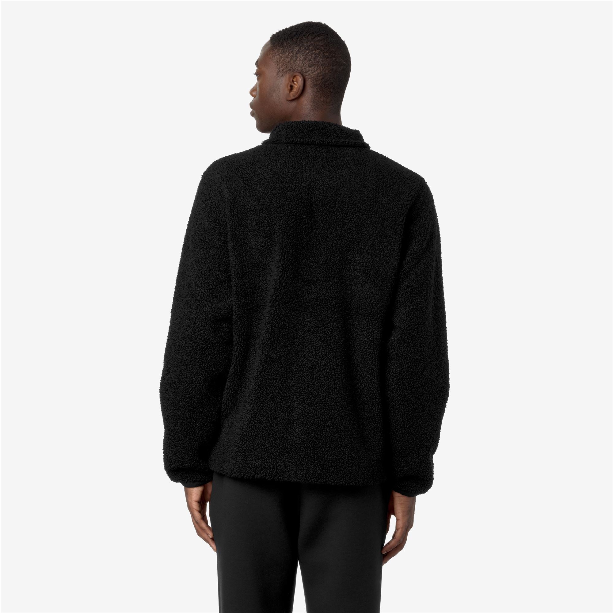 Fleece_MAN_CAMERON SHERPA POLAR_Jacket_Black P-Black P - Commercial 6