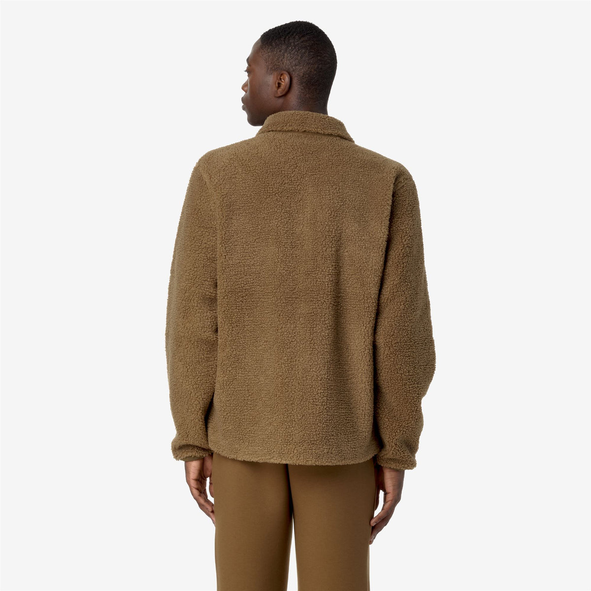 Fleece_MAN_CAMERON SHERPA POLAR_Jacket_Brown C-Brown C - Commercial 6