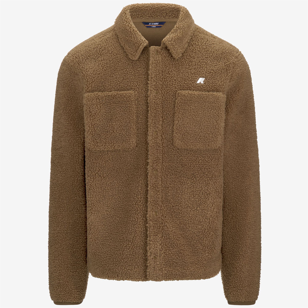 Fleece_MAN_CAMERON SHERPA POLAR_Jacket_Brown C-Brown C - Commercial 1