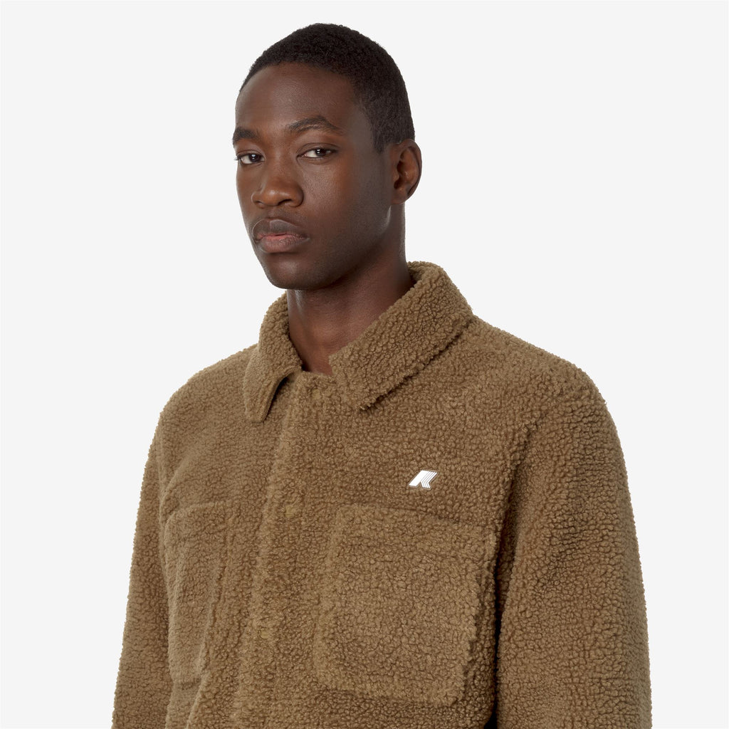 Fleece_MAN_CAMERON SHERPA POLAR_Jacket_Brown C-Brown C - Commercial 7