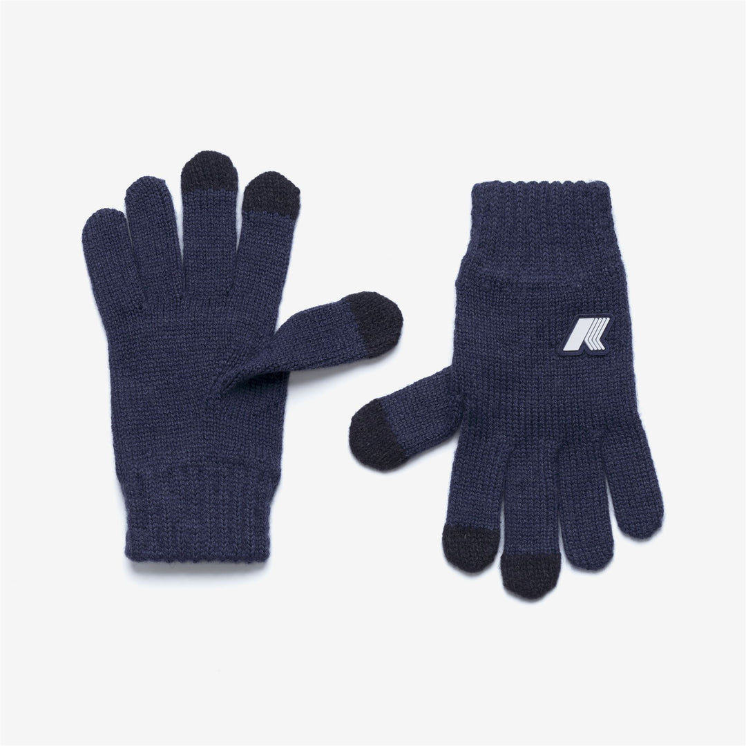 Deep cobalt blue Unisex Kids' Touchscreen Gloves main
