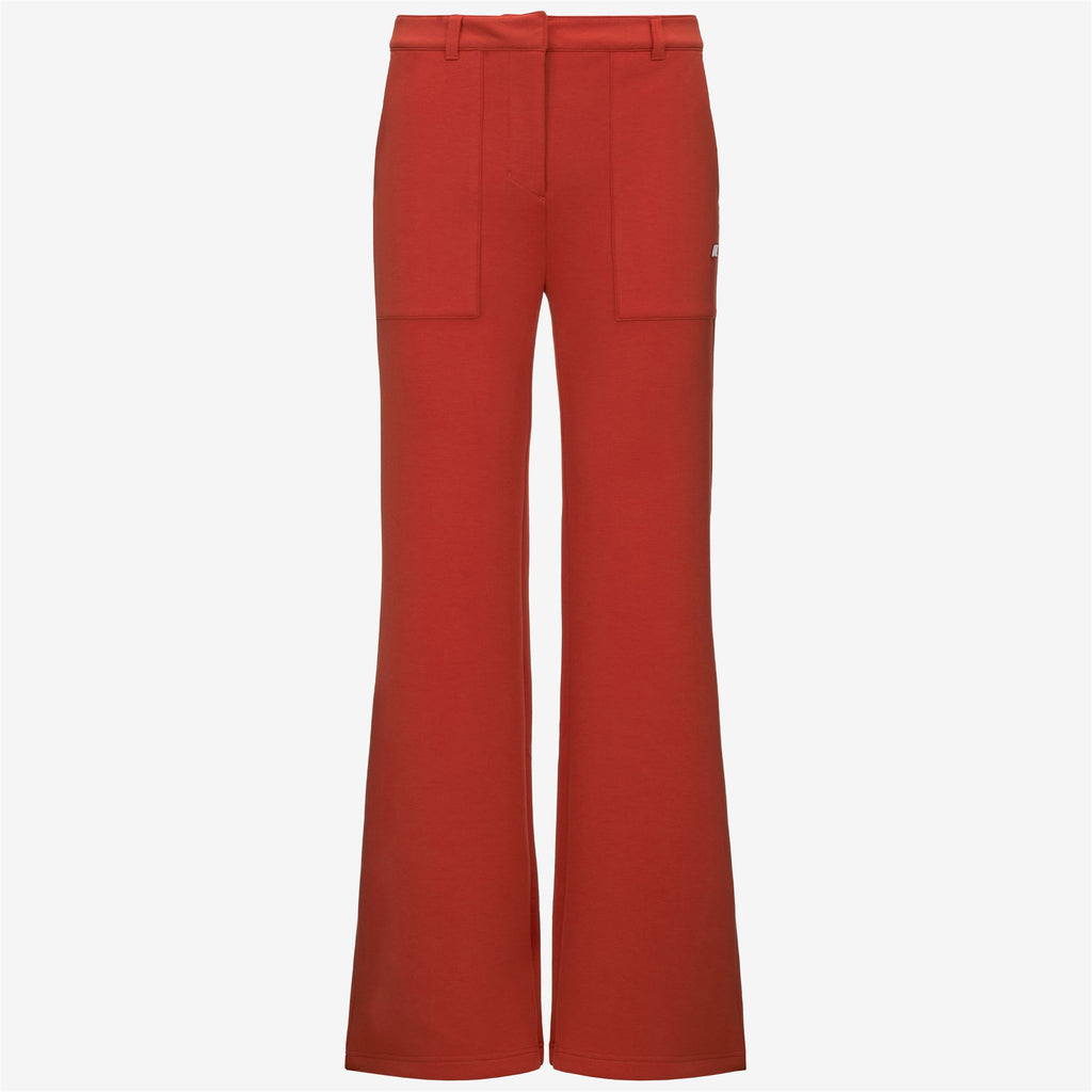 Pants_WOMAN_JANINNE LIGHT SPACER_Sport Trousers_Red Pompeian - Commercial 1