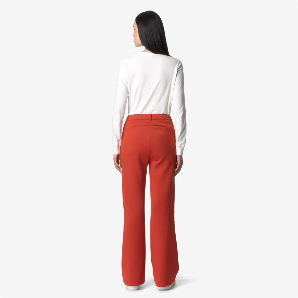 Pants_WOMAN_JANINNE LIGHT SPACER_Sport Trousers_Red Pompeian - Commercial 6