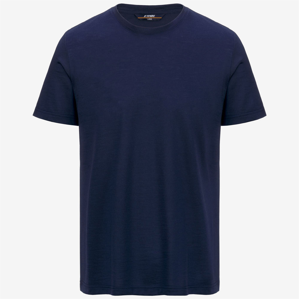 Knitwear_UNISEX_COMBE WOOL BLEND_Pull Over_Blue Depth - Commercial 1
