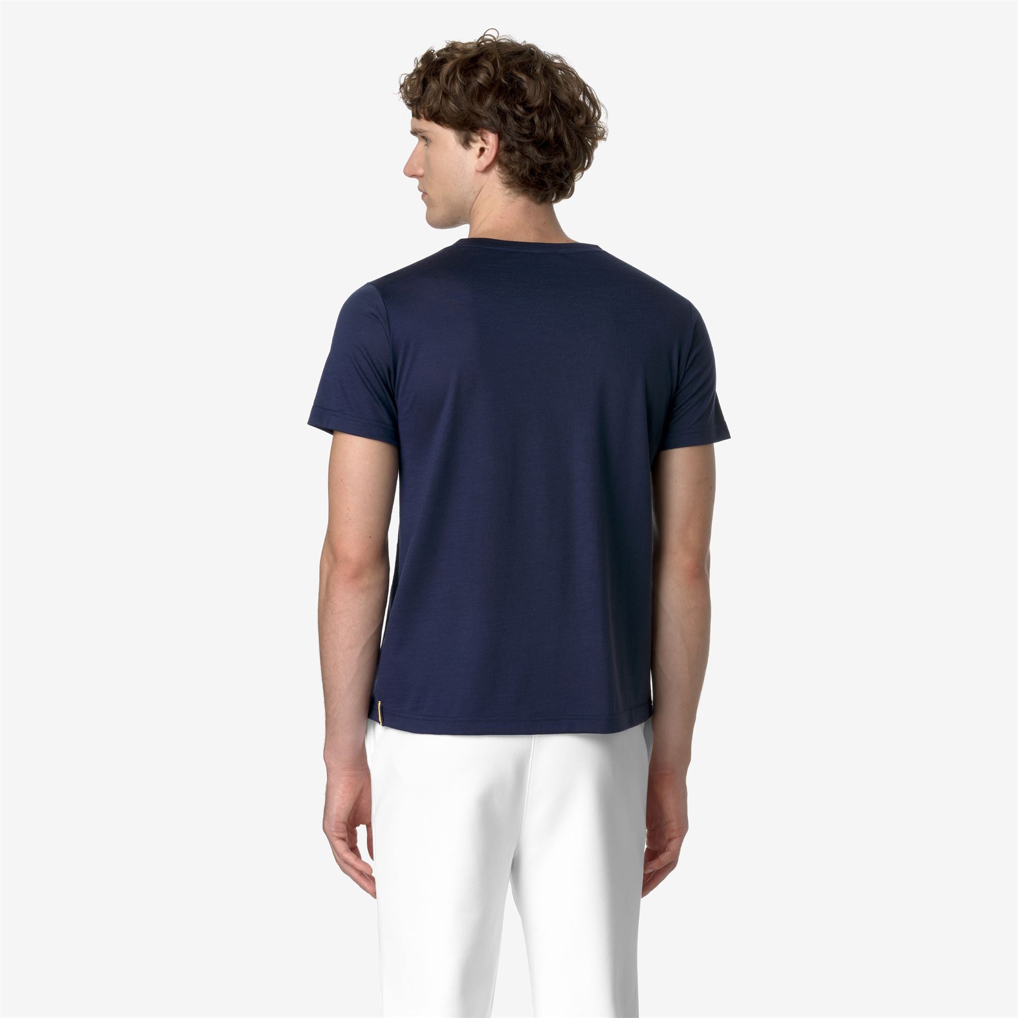 Knitwear_UNISEX_COMBE WOOL BLEND_Pull Over_Blue Depth - Commercial 6