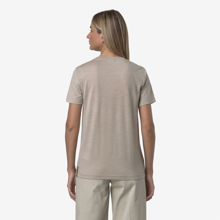 Jersey unisex de mezcla de lana beige 5