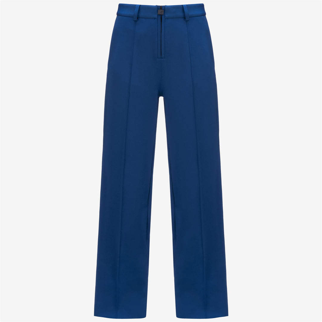 Pantaloni sportivi da uomo in tessuto scuba blu zaffiro 01