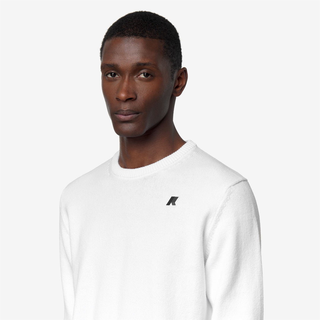 SEBASTIEN MIX COTTON GOLF - KNITWEAR - Pull  Over - Man - WHITE main