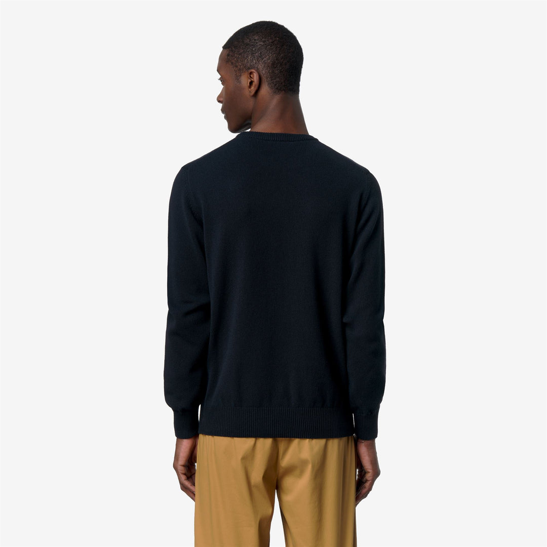 SEBASTIEN MIX COTTON GOLF - KNITWEAR - Pull  Over - Man - BLUE DEPTH BW main